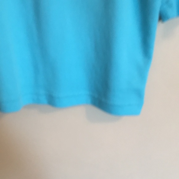 Pretty V neck turquoise three quarter length sleeve tee, excellent condition! - Picture 7 of 16